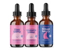 JoySpring Zinc con suplementos de vitamina C para niños, Immune Boost para un sistema de aislamiento compatible, y gotas de melatonina para niños Apoyo al sueño