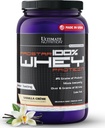 Ultimate Nutrition Prostar Whey Protein Powder Isolate, Vanilla - Low Carb, High Protein Powder Shake for Muscle Gain & Recuperación - Bajo Sodium, Low-Fat & Keto Friendly - 2 lbs Tub