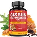 Cissus Premium Quadrangularis Capsules con Boswellia, Guggul, Turmeric, Black Pepper Extract - 150 Capsules - 5 Month Supply