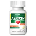 HealthA2Z® Aspirin 81 mg  Low Strength ← Enteric Coated ← Resistente contra el dolor de cabeza reduce los dolores musculares dolores menores Los dolores musculares ← Reductor de fiebre ← Reducir dolor de cabeza (300 Condes)