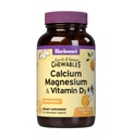 Bluebonnet Nutrition Calcium Magnesium Plus Vitamin D3 Earthsweet, Bone Health &amp; Muscle Relaxation, Soy-Free, Gluten-Free, Kosher, Dairy-Free,90 Orange Vanilla Flavored Chewable Tablets