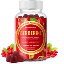 Premium Berberine HCl GLP-1 Weight Loss Gummies (1200mg) con Ceylon Cinnamon Turmeric Milk Thistle Artichoke - Sugar Free Gluten Free High Potency GLP1 Support Suplemento