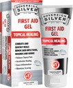 Soberana Silver First Aid Gel - Argentum Metallicum Gel Wound Care Support, Topical Skin Care for Minor Skin Irritations with Convenient Pump - 2 fl oz (59 mL)
