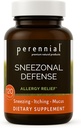 Sneezonal Defense Allergy Relief Fórmula – Suplemento Natural Herbal para el Soporte Estacional de Alergia y Salud Inmunitaria – 120 cápsulas vegetarianas, no GMO, libre de gluten