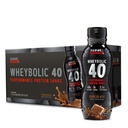 GNC AMP Wheybolic 40 - Chocolate - 14oz. (12 Botellas)