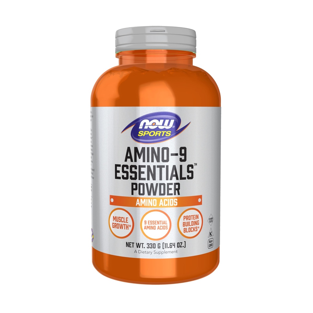 AHORA Sports Nutrition, Amino-9 EssentialsTM Powder, Enhanced Protein Synthesis, Amino Acids, 330-Grams