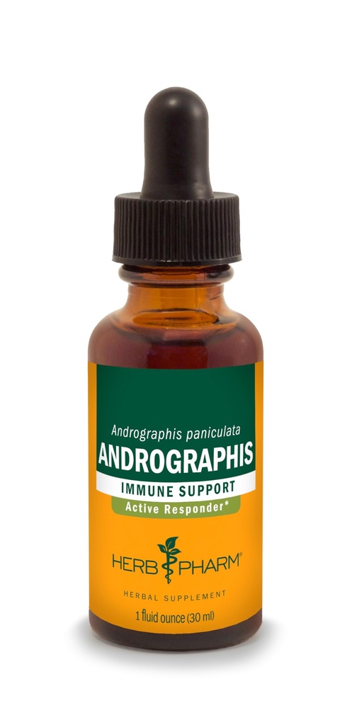 Herb Pharm Andrographis Liquid Extract for Immune System Support, 1 Fl Oz (Pack of 1) (DANDRO01)