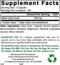 Mejores Naturales Ácido Lipoico Alfa 300 mg &amp; Glycinate Magnesio 425 mg