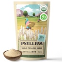NaturaleBio Whole Psyllium Husk. 12 oz. 99% Pure Psyllium Seed Husks. Suplemento de fibra natural. USDA Organic Certified. Producido en India. Gratuito, Keto, Paleo, Vegan Diets. Probióticos