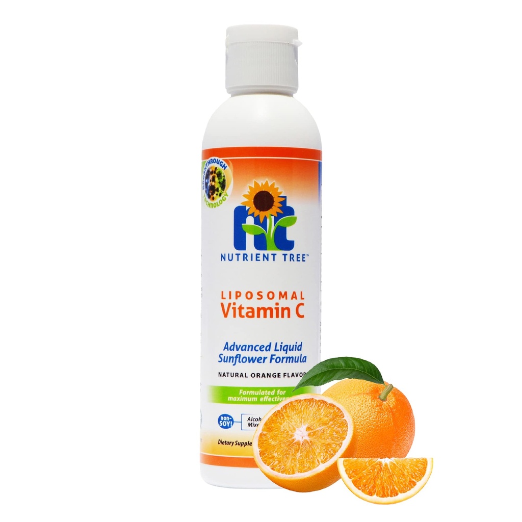 Liposomal Vitamina C ← Alcohol Gratis ← Non-Soy ← Non-GMO Silencio Made in USA