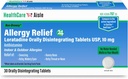 HealthCareAisle Allergy Relief - Loratadine 10 mg Orally Disintegrating Tablets USP - 30 Tablets - Original Prescription Strength Alergy Medication, 24-Hour Relief