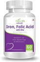 SS Lifecare Iron " Folic Acid with Zinc, for Supplementation in Pregnancy, 60 softgels - Pack of 1