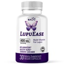 Fusiones de la naturaleza LupuEase Lupus Relief Products Multivitamin Supplements - Vitamina C, D3, E, B12, Turmeric Curcumin Extract (std. 95% curcuminoides) - Omega 3 ácidos grasos - 30 Day Supply - 400mg