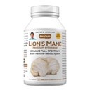 ANDREW LESSMAN Lion’s Mane 360 Capsules - Orgánica Full Spectrum Lion’s Mane Mushroom Extract - Apoyos Saludable Cerebro, Cognitivo y Nervous System Function - No Additives.