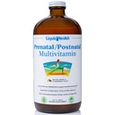 LIQUIDHEALTH Prenatal/Postnatal Multiple Liquid Women's Multivitamin with Real Folate - Pre & Postnatal Vitamins for Before, During, After Pregnancy - Made in USA, Vegan, Sugar-Free, Non-GMO (32 oz)