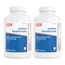 Rugby Sodium Bicarbonato 650 mg Tabletas de ácido - Alivio para acidez, estómago " Indigestión, 1000 Conde (2-Pack)