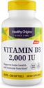 Origenes saludables Vitamina D3, 2000 UI, 360 Cuenta