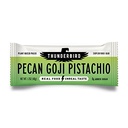 Thunderbird Bars Energy Snack, Gluten-Free with Protein, Healthy Real Food, Vegan Paleo Non-GMO, No Añadido Sugar, Pecan Goji Pistachio Flavor (12 Conde, 1.7 oz. Bares)