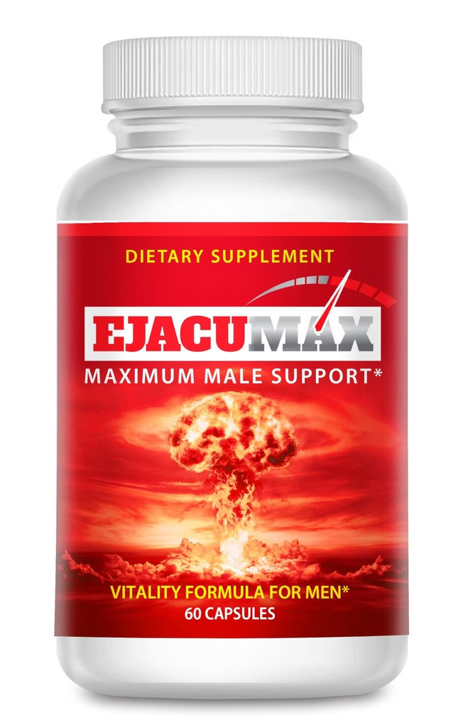 Ejacumax Vitalidad- Vitaminas Prenatales para la Fórmula Hombre Fertilidad - Hombre Semen Volumen Enhancer- High Potency Sperm Count Boosting Formulation- All Natural and Effective- 60 Capsules