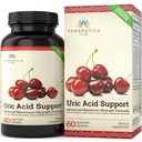 Uric Acid Support Fórmula ¦ Advanced Uric Acid Cleanse & Kidney Support Supplement - Incluye Tart Cherry Concentrate, Celery Seed Extract + 12 Más Ingredientes de alta potencia, 60 cápsulas vegetarianas