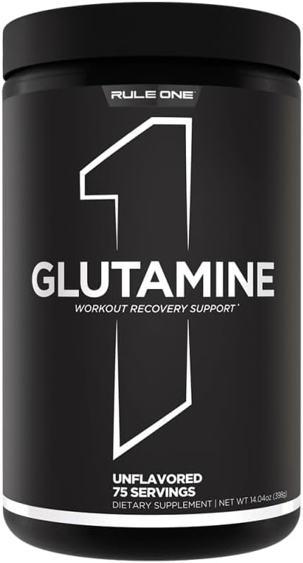R1 Glutamina 75 Serv Sin sabor, 375 Gram