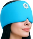 ICEWRAPS Migraine Cold Cap ← Formulario-Fitting Migraine Relief Cap Silencio Headache Relief Cap con 360° Head Coverage ← Migraine Relief Products ← Sinus Relief ← Cold Therapy Headache Cap  Migraine Mask