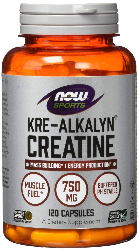 AHORA Alimentos Kre-Alkalyn Creatine - 120 cápsulas