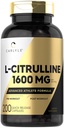 Carlyle L Citrulline Supplement ← 1600mg ← 200 Powder Capsules Silencio para Hombres y Mujeres Silencio Avanzado Fórmula Atleta Silenciosa No GMO &amp; Gluten Gratis