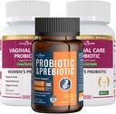 Probióticos vaginales de mujeres + 100 millones de probióticos con prebióticos orgánicos para el grupo de salud de Gut Digestive & Immune – Total Wellness, Inside and Out!