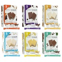Power Crunch Protein Wafer Bares, Variety Pack, en 6 Flavors 1.4 Ounce Bars (30 Cuenta). Snacks de alta proteína con sabor delicioso