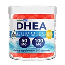 dhea 100mg 50mg dhea Suplemento para Mujeres ← dhea Suplemento para Hombres Silencio clínicamente Estudiado alta Absorción Silencio Sugar Free Vegan Strawberry Gummies 60 días Suministro
