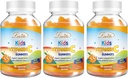 Lovita Vegan Vitamina C Gummies for Kids, Great Tasting Plant-Based Formula, Immune Function Support with Vitamin C 150mg per Daily Servings & Xylitol, Natural Orange Flavored, 90 Gummies (Pack of 3)