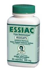 Medicina Herbal Tradicional Essiac, 60 cápsulas herbales