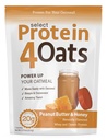 PEScience Protein4Oats, Protein Powder to Make Amazing Tasting Protein Oatmeal, con Whey y Casein, Gluten Free, Peanut Butter and Honey, 12 Servings