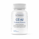 Fórmula Probiótica del Dr. Tennant con Prebióticos Silencio 30 Billion CFUs Silencioso, Acid-Resistant, Vegan Capsules ← Sin gluten, sin lácteos, sin necesidad de refrigeración