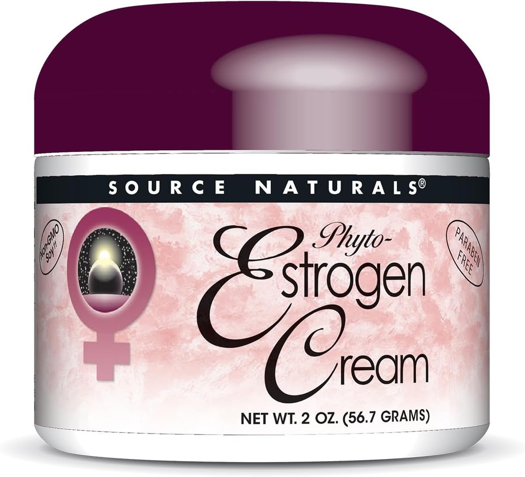 Crema de Phyto-Estrógeno Supersmart (Advanced Liposomal Delivery) - con Pomegranate, Soy Isoflavone, Lecithin - Crema de Fitoestrogen para Mujeres latitud No GMO &amp; Gluten Gratis - 2 Oz/ 56.7g