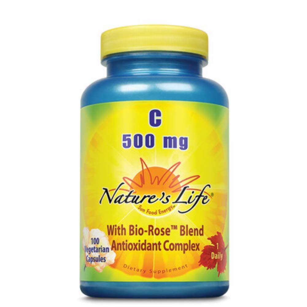Vida de la Naturaleza Vitamina C, 500 mg Cápsulas