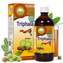 BASIC AYURVEDA Triphala Juice Silencio 16.23 Fl Oz (480ml) Silencio Orgánica Jugo de frutas de Amla Bibhitaki " Haritaki peru Fuente Natural de Vitamina C Silencioso para el cabello saludable " Digestión