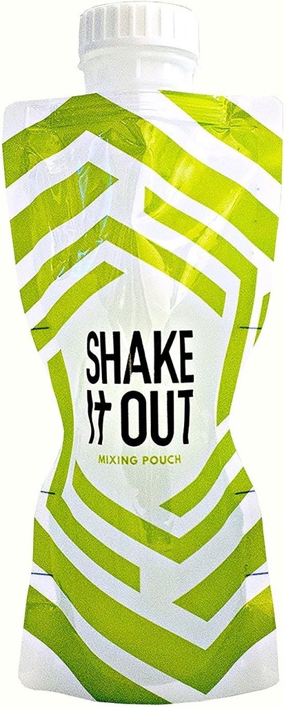 Collapsible Shaker Bottle for Protein Shakes, Supplements - 12 Ounce Reusable, Recyclable, Travel Bottle