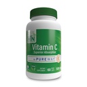 Salud Thru Nutrición Vitamin-C 500mg como PureWay-C 60 Vegecaps Superior Absorption TEN Healthy Immune Función y Collagen Support ← 3rd Party Tested ← Vegan, Non-GMO y Gluten Free