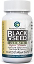 Increíbles hierbas enteras espectro negro semilla Ultimate, Vegetarian cápsulas - hoja de oliva &amp; extractos de ajo más jengibre &amp; Cayenne, sin gluten, no GMO, Vegan - 100 cuenta