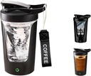 Botella eléctrica de proteína, Copa de mezclador portátil, USB C recargable, BPA-Free Tritan, 450ml/16oz, 500mAh, para smooth Shakes