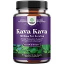 Kava Kava Extracto Extracto Suplemento 1000mg - Soporte Herbal Actuador rápido con Kavalactones para el Mood Equilibrado - Relaja los cápsulas calmantes para el soporte de estrés > Mejor sueño - 15 servicios
