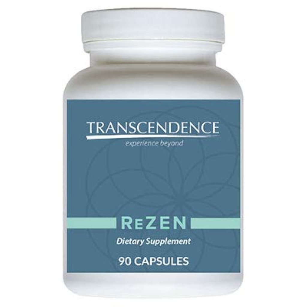 TRANSFORMACIÓN LA GENESIS DE LA BUENA SALUD ReZEN Enzyme Blend Suplemento, Fórmula de Transcendencia Natural con Vitamina B6 Apoyo a un Sistema Nervioso Saludable, 90 cápsulas