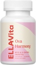 OVA Harmony - Myo & D Chiro Inositol Capsule - 40:1 Ratio - Función Ovárica Soporte - Saldo hormonal - 120 Inositol Suplemento cápsulas