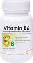 Vitamin B6 (Pyridoxine Hydrochloride) Supplement | 60 Veg Capsules