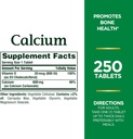 Carbonato de calcio de la naturaleza " Vitamina D " , apoya la salud inmune " Bone Health, 600 mg de calcio " 800IU Vitamina D3, 250 Tabletas (Pack of 2)