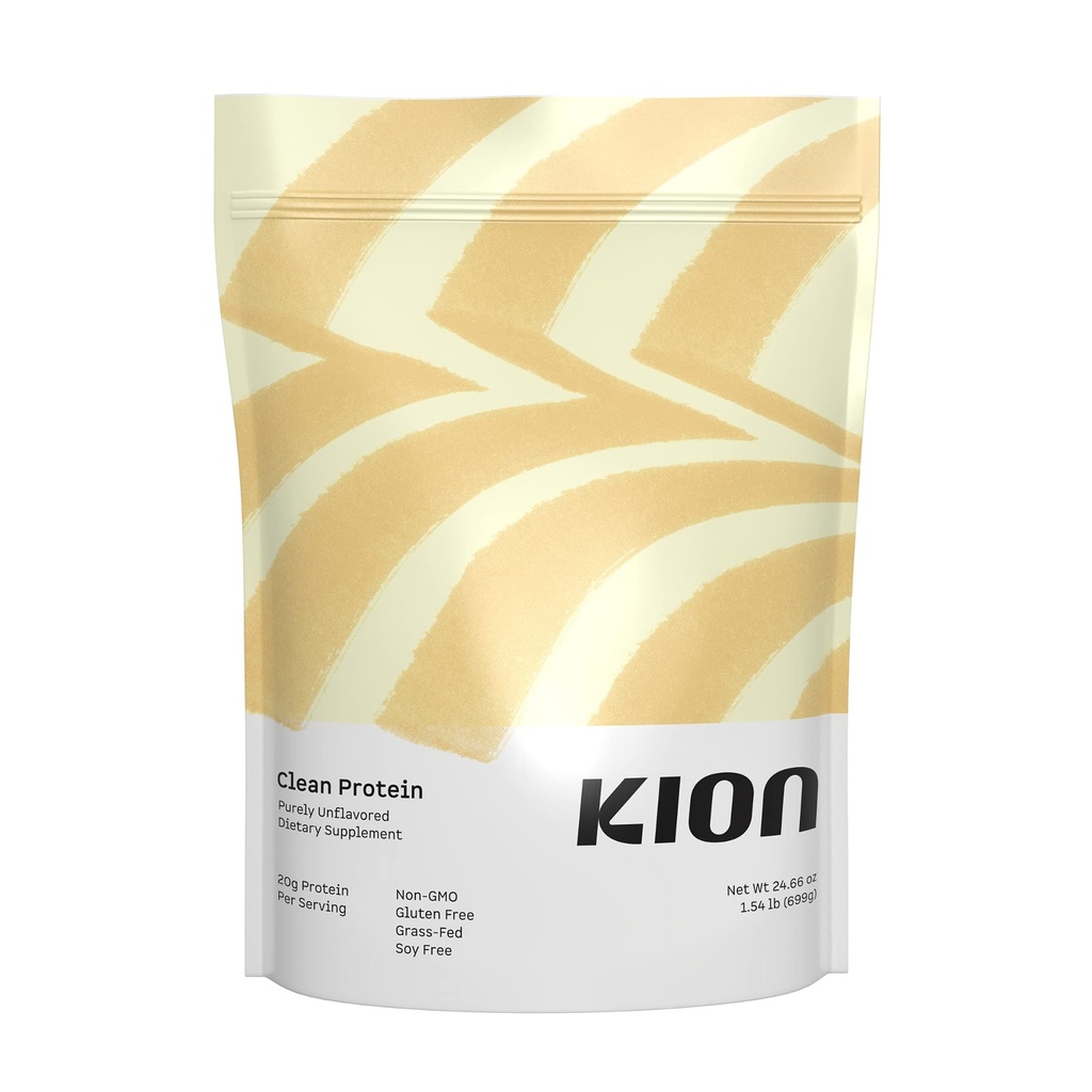 Kion Clean Protein Powder ← 30 Servings (Unflavored)