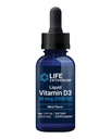 Extensión de la vida Vitamina Líquida D3 (Mint), 50 mcg (2000 UI), Immune System Support, Bone Health, Whole-Body Health, Tasty Peppermint Flavor, Gluten Free, Non-GMO, 29.57 ml