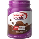Premier Protein Powder, Chocolate Milkshake, 30g Protein, 1g Sugar, 100% Whey Protein, Keto Friendly, No Soy, Gluten Gratis, 24.5 oz (17 Servings)